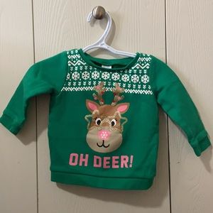 Carter’s Oh Deer Reindeer Sweatshirt